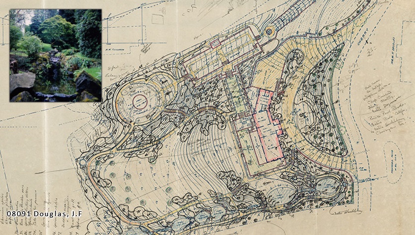 Private estate landscape plan.